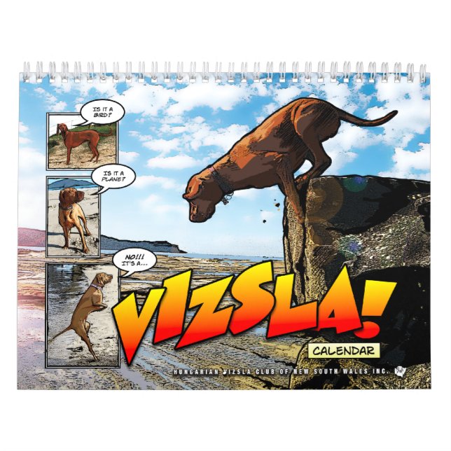 ¡Es un Vizsla! Calendario (Tapa)