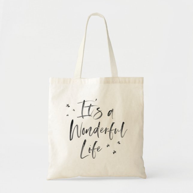 Es una bolsa de asas maravillosa de la vida (Frente)