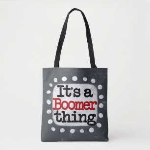 Es una bolsa de boomer