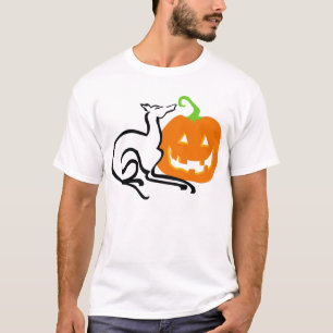 Es una camisa de la calabaza del área gris