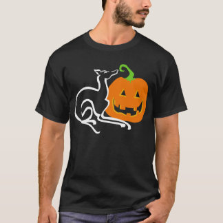 Es una camisa de la calabaza del área gris