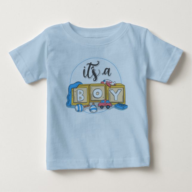 Es una camiseta de Boy Baby Fine Jersey (Anverso)