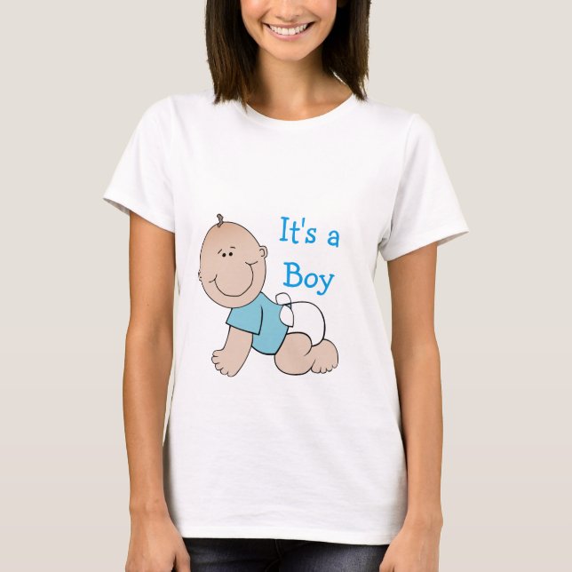 Es una camiseta de maternidad de niño (Anverso)