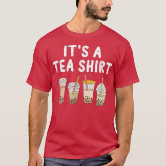 Es una camiseta de té - Divertido bollo de moda - 