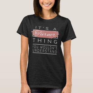 Es una camiseta de Turner que no entenderías