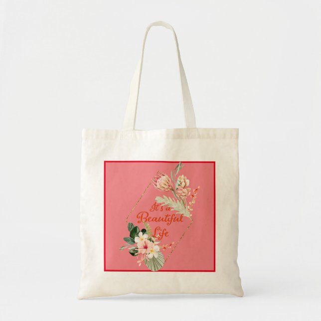 Es una hermosa bolsa de té de la vida (Frente)