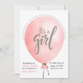 Es una invitación a Baby Shower de Psalm Chica 144