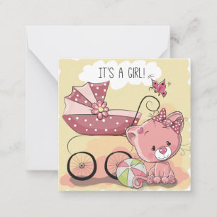 Es una invitación chica/Baby Shower