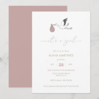 Es una invitación de Baby Shower a la tienda de Ch