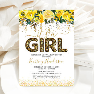 Es una invitación de Baby Shower para la impresión