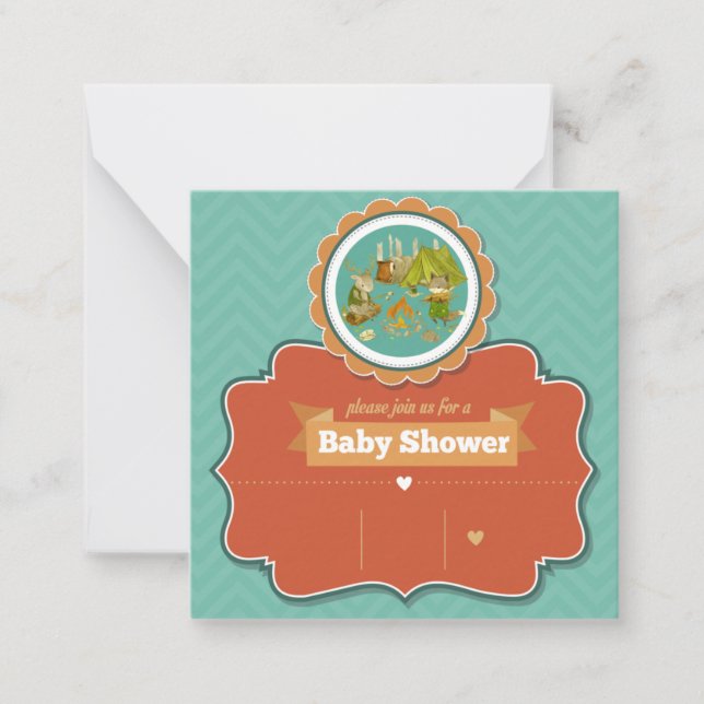 Es una invitación de niño/Baby Shower (Anverso)