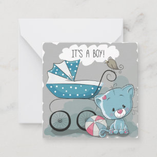 Es una invitación de niño/Baby Shower