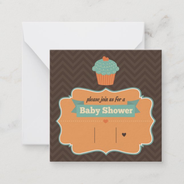 Es una invitación de niño/Baby Shower (Anverso)