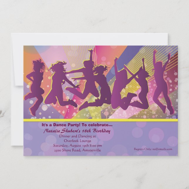 Es una invitación del fiesta (Anverso)