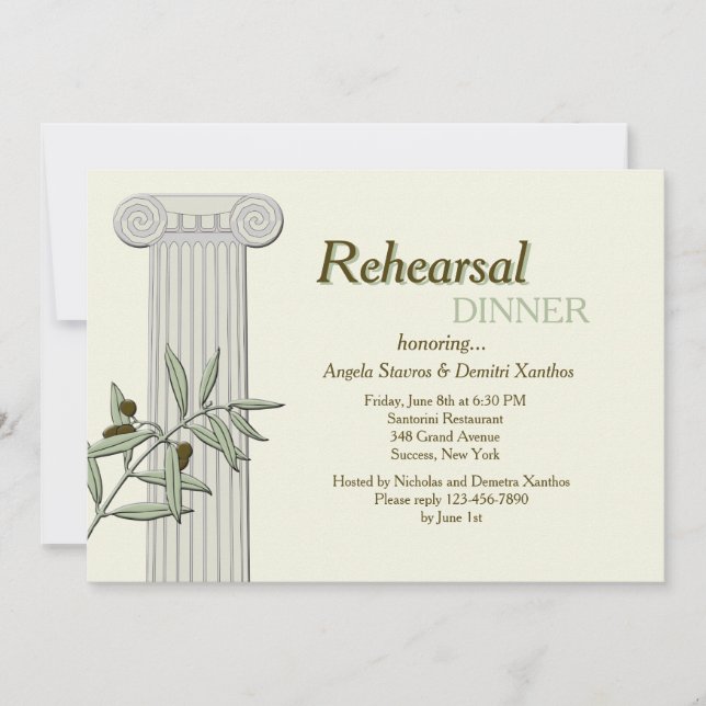Es una invitación griega para mí (Anverso)