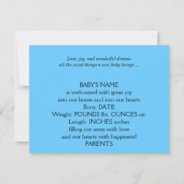 Es una Invitación para niños con foto de bebé
