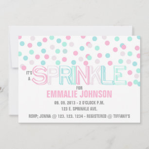 ES UNA INVITACIÓN SPRINKLE