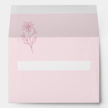 ¡Es una niña! Minimalismo Rosa Pastel Cumpleaños d