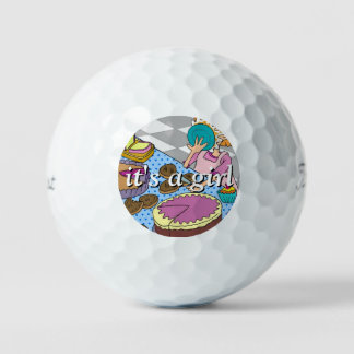 es una niña pelotas de golf de dalDesignNZ