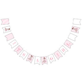 Es una pancarta Chica afroamericana de Baby Shower