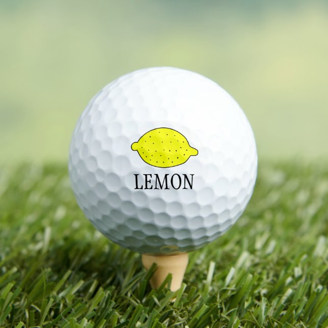 Es una pelota de golf de limón (Camiseta in situ)