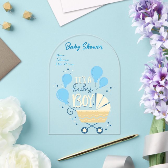 Es una tarjeta de invitación para Baby Shower 21 (Insitu (Boda))