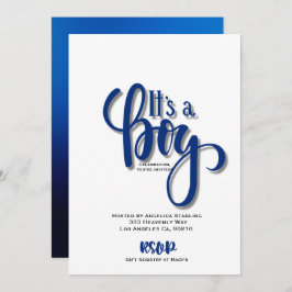 Es una tarjeta de Invitación para niños