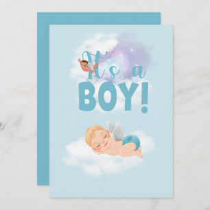 Es una tarjeta de Invitación para niños