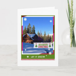 "Es una tarjeta de Navidades de cabina"