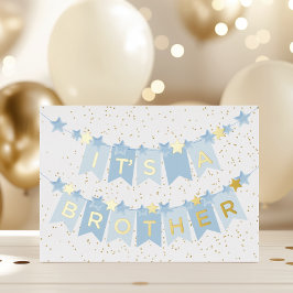 Es una tarjeta de Relieve metalizado de felicitaci