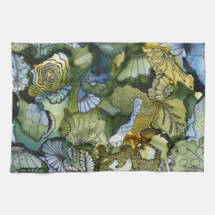 Es una toalla de cocina complicada