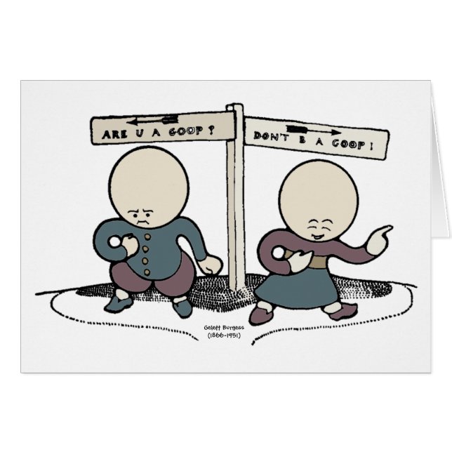 ¿Es usted un Goop? (Anverso (Horizontal))