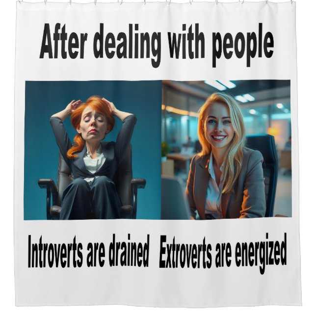 ¿Es usted una cortina de ducha introvertida o extr (Anverso)