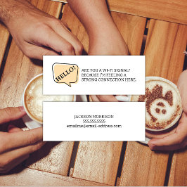 ¿Es usted una tarjeta de llamadas de citas de seña