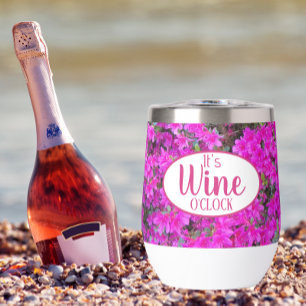 Es Wine O'Clock Pink Azaleas Floral