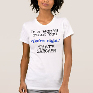 Esa camiseta divertida del sarcasmo