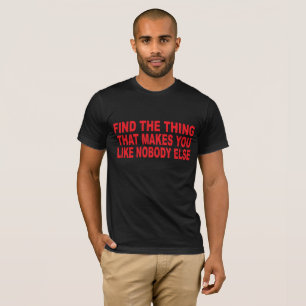 ESA COSA CAMISETA NEGRA