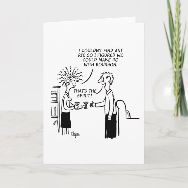 Ésa es la tarjeta de cumpleaños del alcohol (Anverso)