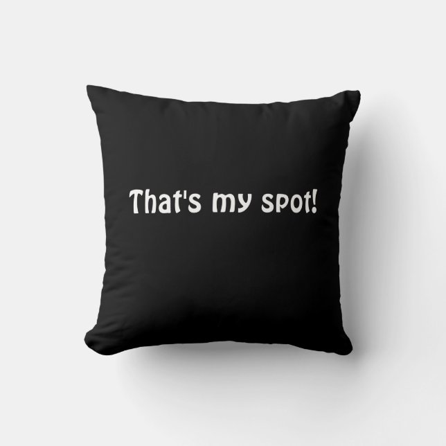 Esa es mi almohada Spot (Anverso)