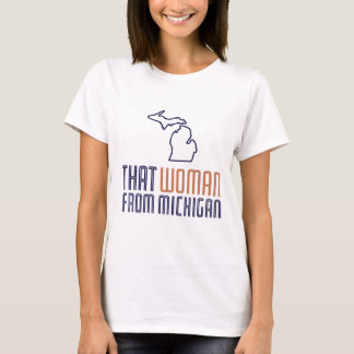 Esa Mujer De La Camiseta De Michigan