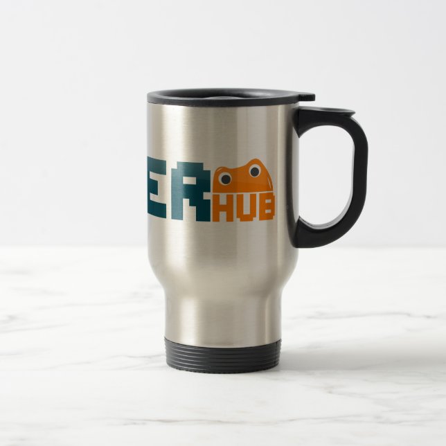 Esa taza del acero inoxidable del eje del (Derecha)