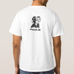 Esbozo Africano Ensordecido De Camiseta De Valor, 