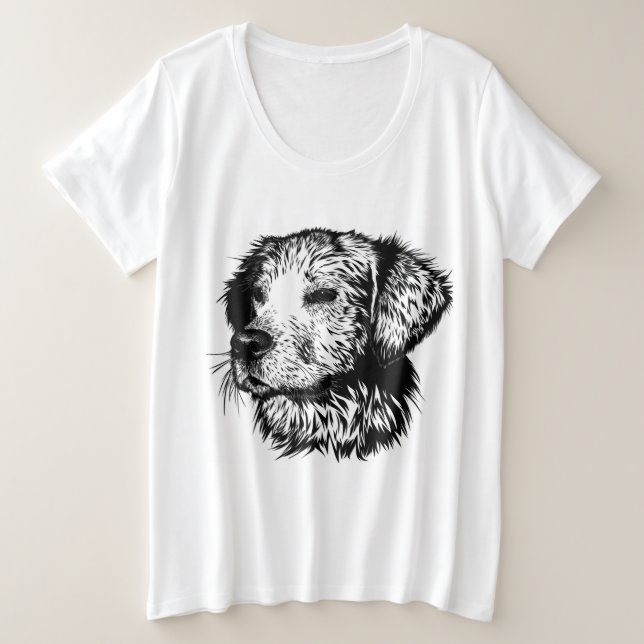 Esbozo de cabeza canina (Anverso del diseño)