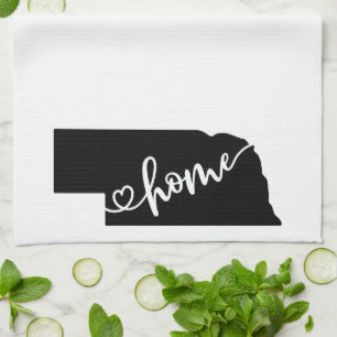 Esbozo de estado del hogar Toalla de cocina de cor