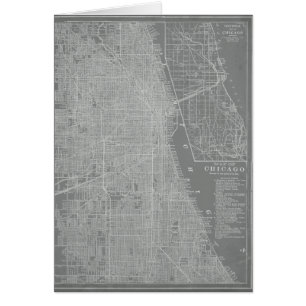Esbozo del mapa de Chicago City Map