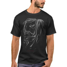 Esbozo Estilo Eren Yeager Camiseta