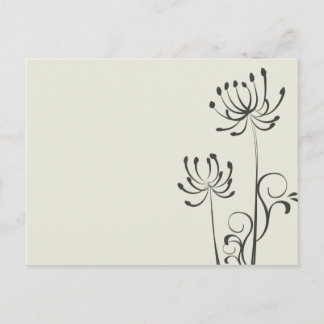 Esbozo Floral De Invitación A bodas Y Eventos