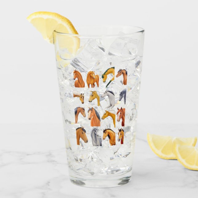 Esbozos de caballos (Anverso (hielo))