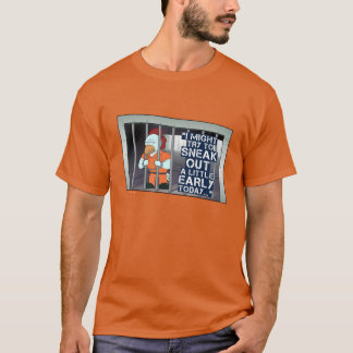 Escabúllase hacia fuera temprano - la camiseta de
