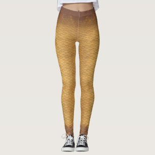 Escala de sirena cintura mezclada Leggings Aspen a
